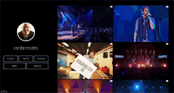 Desktop Screenshot of cordernotes.com